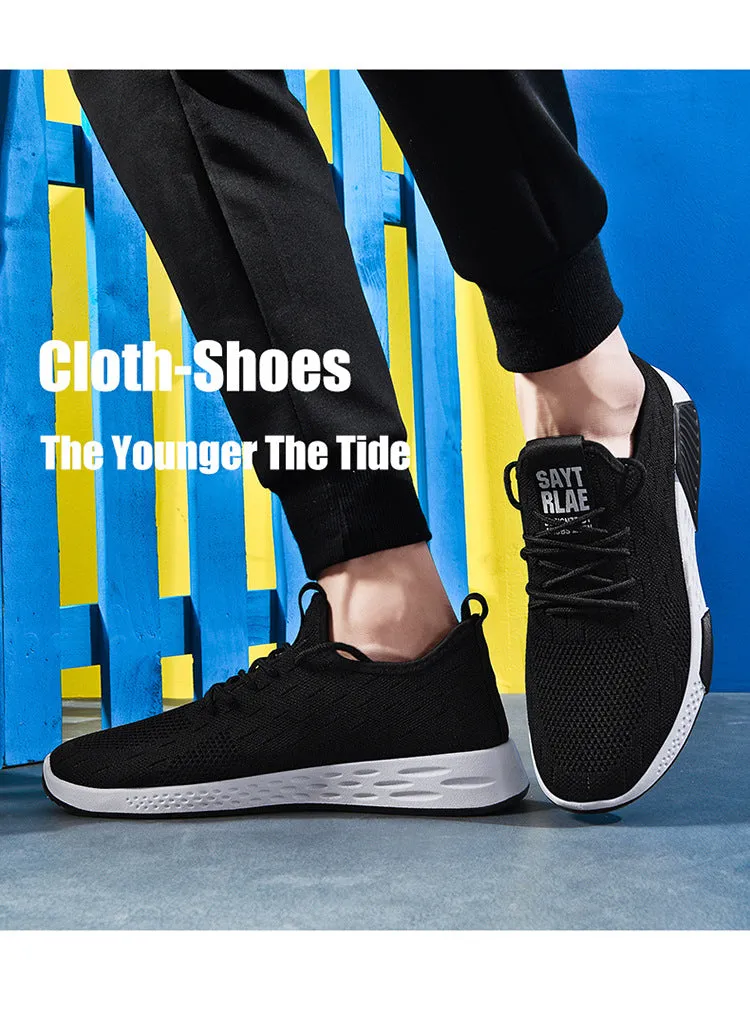 Black No-slip Sneakers Shoes