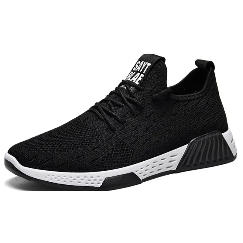 Black No-slip Sneakers Shoes