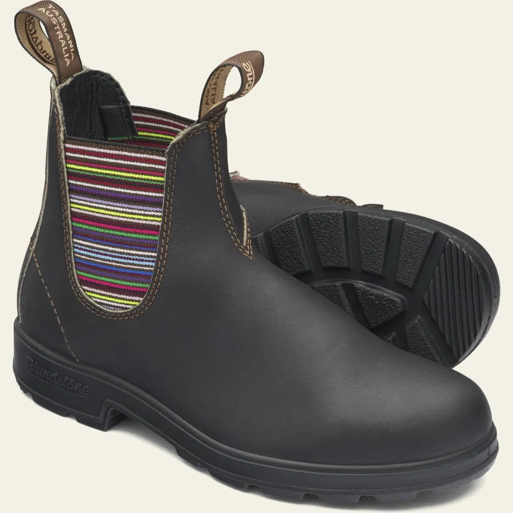 Classic Chelsea Boots Striped #1409 Stout Brown