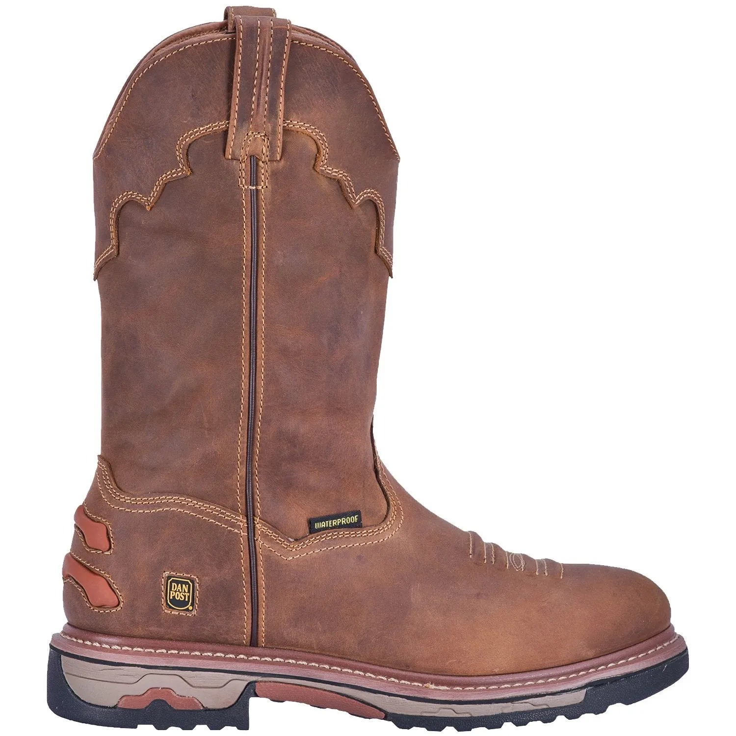 DAN POST MEN'S JOURNEYMAN COMPOSITE TOE LEATHER WORK BOOT - DP69512