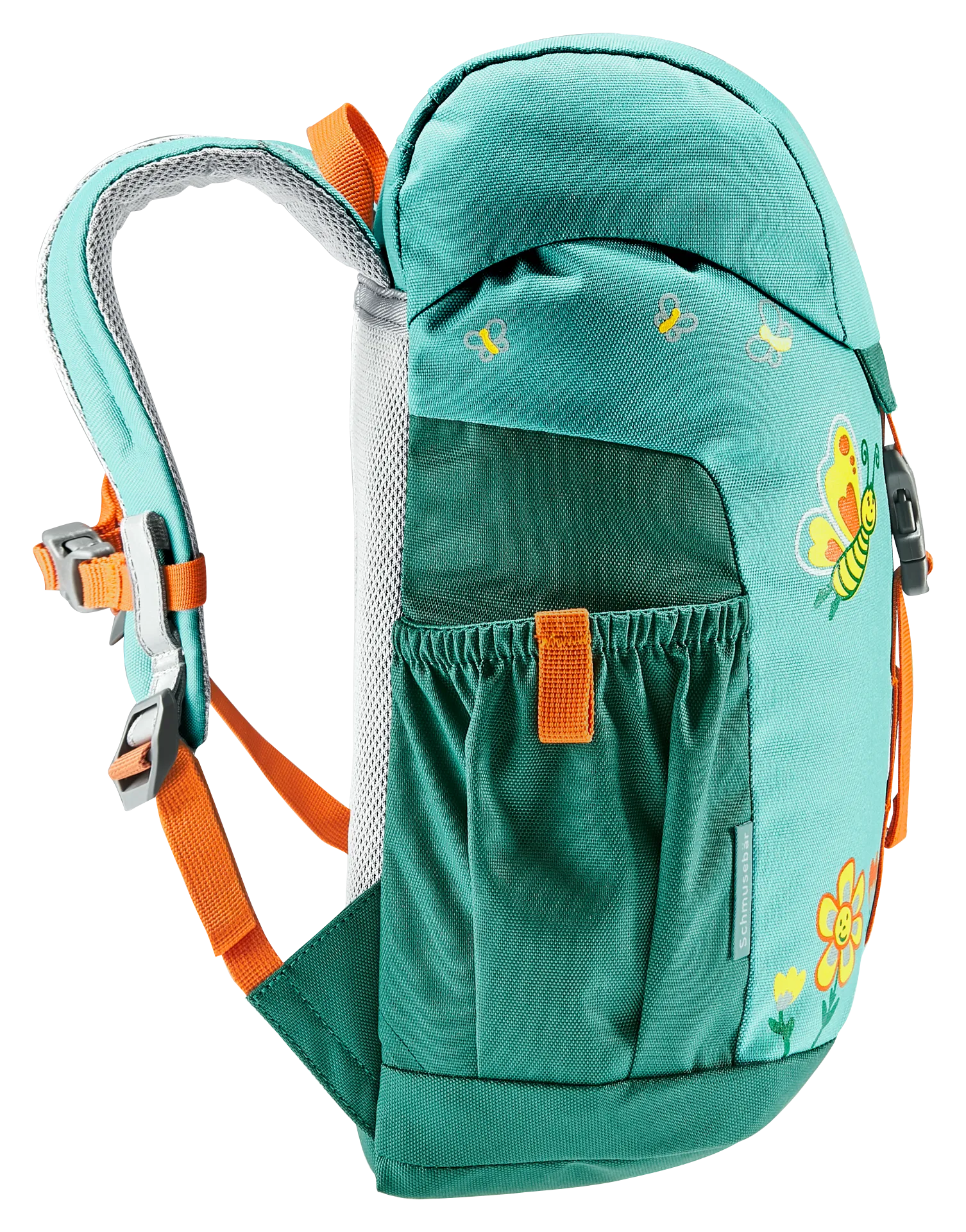 DEUTER Kinder-Rucksack <br> Schmusebär 8L<br> bequem & leicht<br> mit Brustgurt und herausnehmbarem Sitzkissen<br> ab ca. 3.5 Jahren 24-30cm Rückenlänge