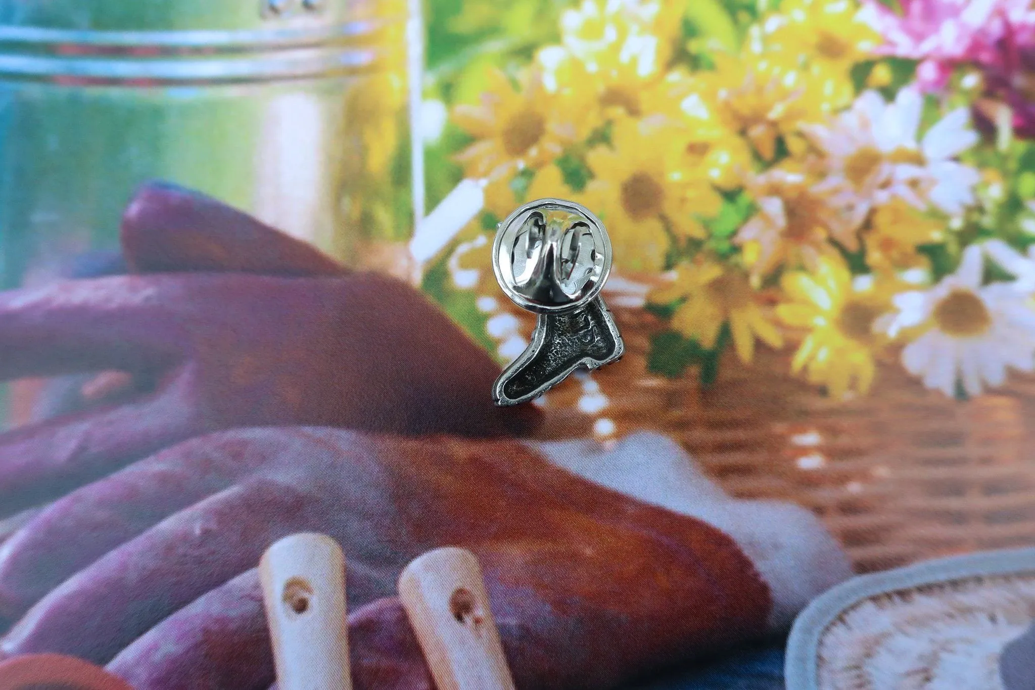 Garden Boot Lapel Pin