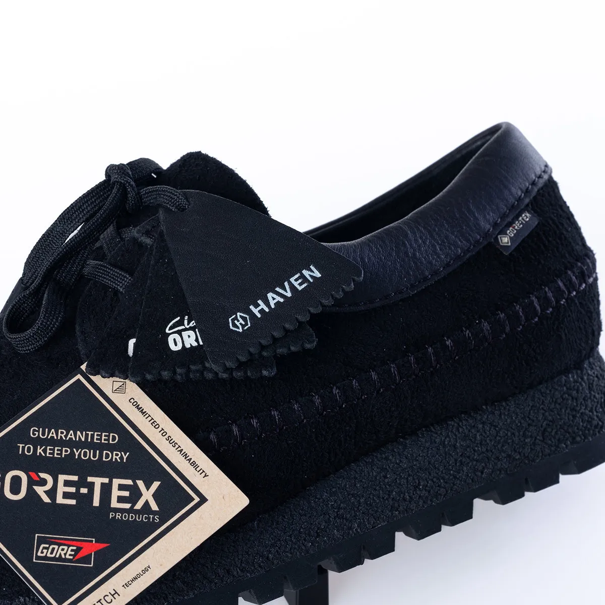 HAVEN X CLARKS ORIGINALS WEAVER GORE-TEX VIBRAM BLACK