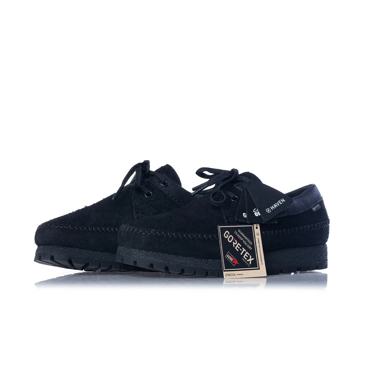 HAVEN X CLARKS ORIGINALS WEAVER GORE-TEX VIBRAM BLACK