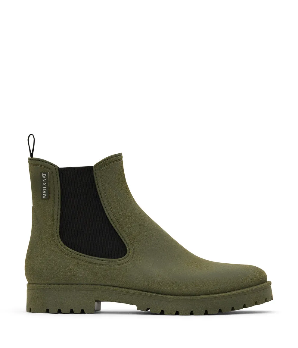 Laney vegan rain boots Matt & Nat