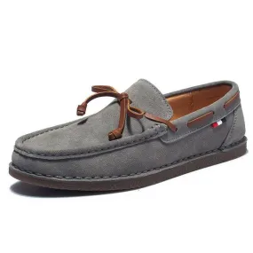 Luxury Genuine Leather Boat Shoes - 3 Colors