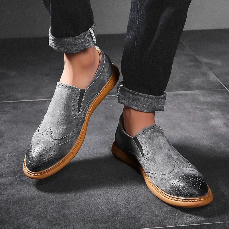 Men's Autumn Wedding Leather Shoes