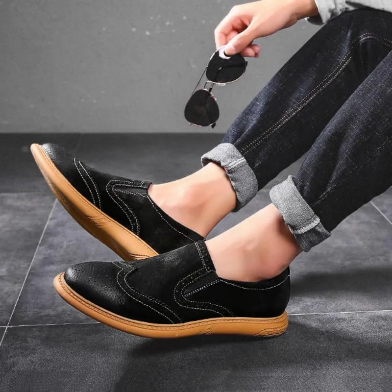 Men's Autumn Wedding Leather Shoes