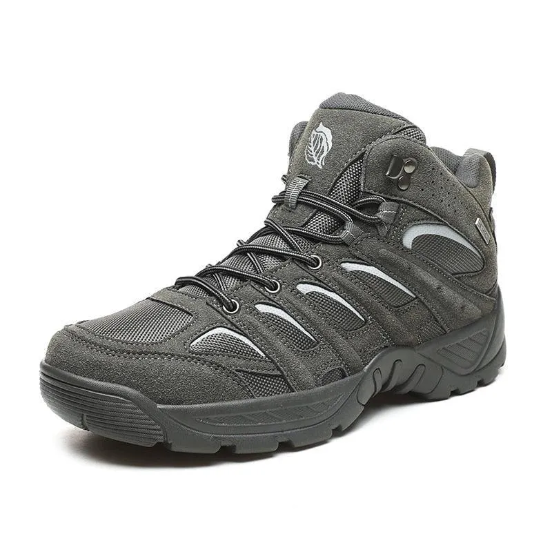 Mens Lightweight Non-Slip Ankle Boots Hiking Tactical Boots