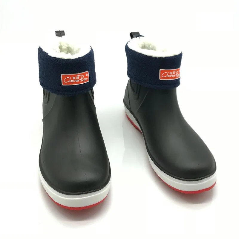 Men's Winter Waterproof Rain Boots