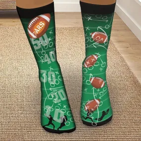 Personalized Football Tube Socks