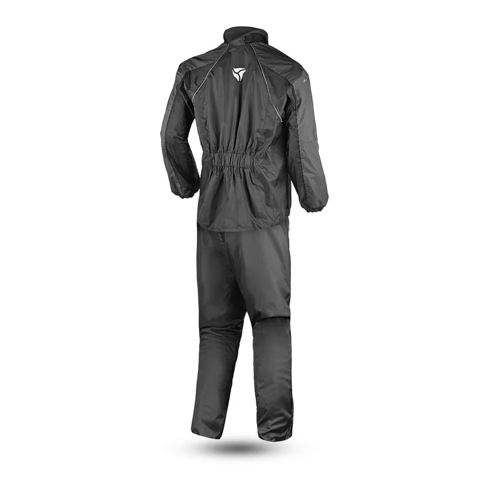 R-TECH Camou 2 PC Rain Suit - Black