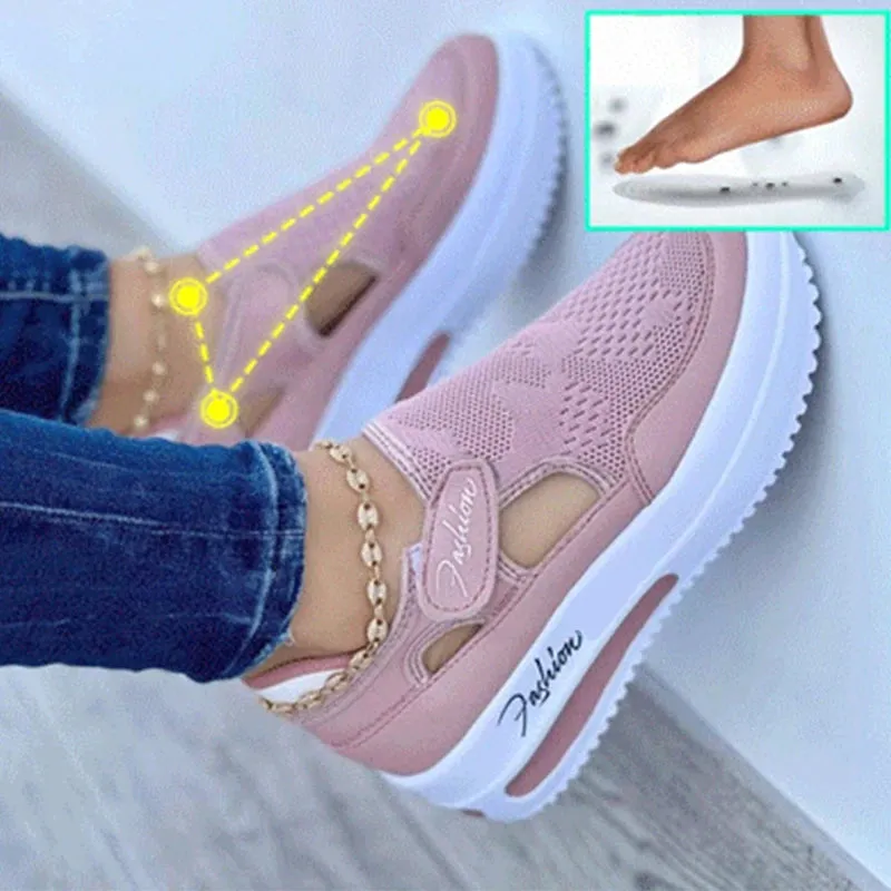 Women Running Sport Sneakers Shoes Hollow Out Shoes