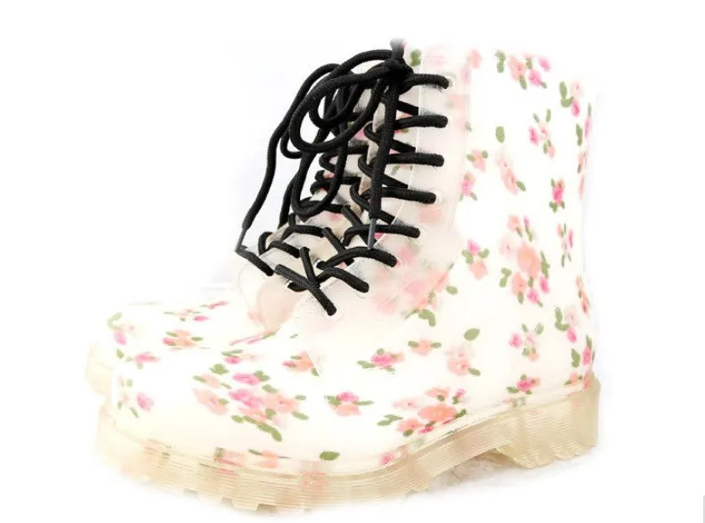 Women's Autumn Rubber Ankle Rain Boots