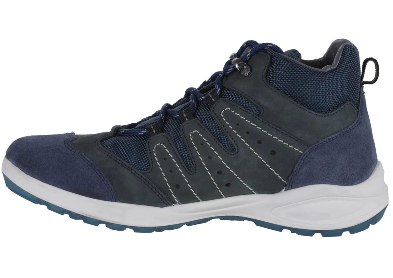 Women's Leather Sneakers (#2639117_Cadet Blue)