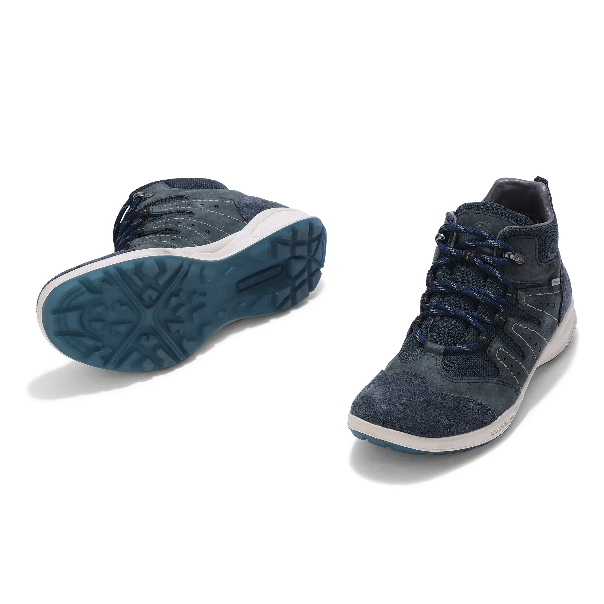 Women's Leather Sneakers (#2639117_Cadet Blue)