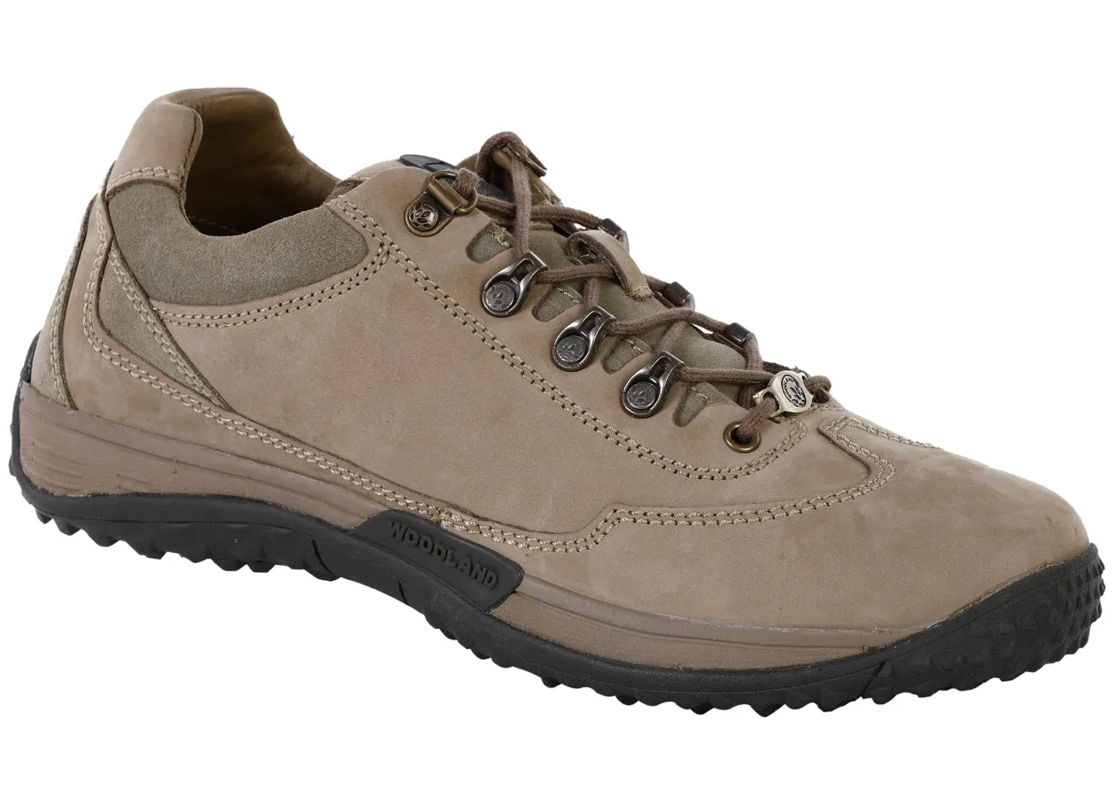 Woodland Khaki Hiking and Trekking Shoes # 2583117